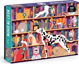 Puzzel Huisdieren op de tentoonstelling 1000 stukjes