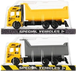 Kiepconstructiewagen met pull-back functie