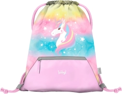 Baagl zak met zakje Rainbow Unicorn