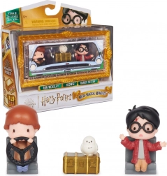 Harry Potter mini-figuren Harry en Ron met accessoires – dubbelpack Micro Magical Moments