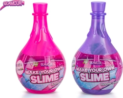 Glamour set voor het maken van slijm – roze en blauw