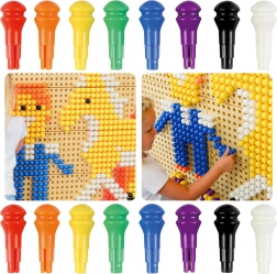 Gekleurde pinnetjes voor de Masterkidz wetenschapstafel