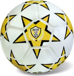 Bal Soccer Club geel 23 cm rubber