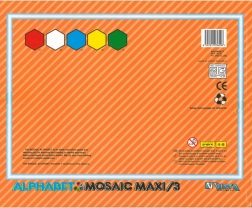 Bouwset Alphabet Mosaic Maxi – alfabet en woordvorming