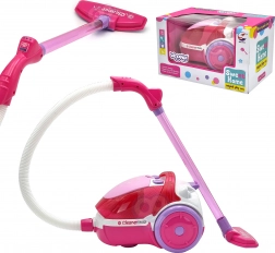 Woopie roze kinderstofzuiger met zuigfunctie