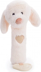 Bigjigs Baby rammelaar 3-in-1 hondje met pieper en bijtring