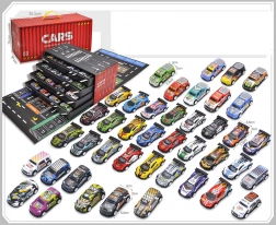 Mega set autootjes met garage