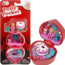 Polly Pocket jubileum hartvormig compact voor het 80-jarig jubileum van Mattel