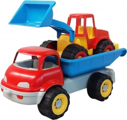 Androni vrachtwagen met lader Matteuz