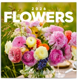 Notitie Kalender Bloemen 2026
