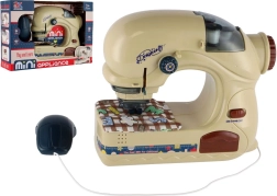 Kindernaaimachine met licht op batterijen 20 cm