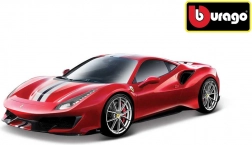 Metalen model Bburago Ferrari 488 Pista 1:24 rood