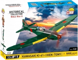 Blokken Kawasaki KI-61-I Hien uit de historische collectie van de Tweede Wereldoorlog