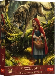 Puzzel Premium Plus 500 Roodkapje en de wolf