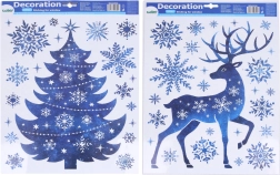 Kerst raamdecoratie 41 × 29 cm