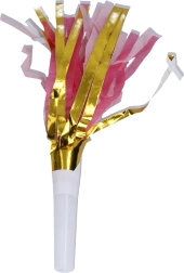 Papieren partytoeters met kattenmotief, 6 stuks