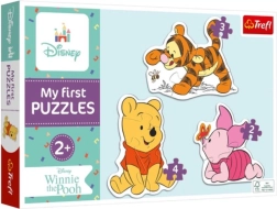 Baby puzzel WINNIE DE POEH 3-in-1 (2, 3 en 4 stukjes) – Trefl