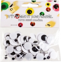 Ogen met beweeglijke pupil voor creaties