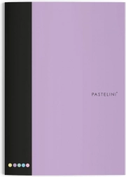 A4 schrift gelinieerd PASTELINI paars