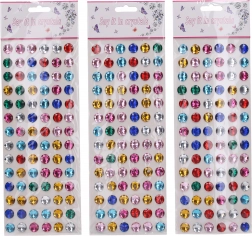 Stickers met steentjes – mix