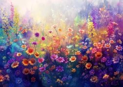 Enjoy Puzzle Bloeiende Weide 1000 stukjes