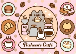 Puzzel 500 stukjes – PUSHEEN in het café Trefl
