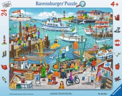 Ravensburger Puzzel De Dag in de Haven 24 Stukjes