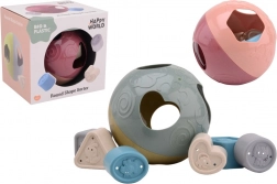 Insteekbal van bioplastic Happy World