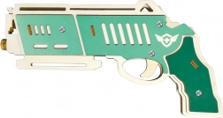 Woodcraft houten 3D-puzzel geweer met elastiekjes Falcon