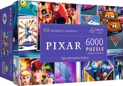 TREFL Puzzel Epische Galerie Disney Pixar 6000 stukjes