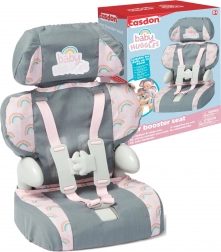 Autostoeltje voor poppen BABY HUGGLES tot 46 cm
