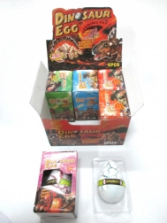 Ei met groeiende dinosaurus 12x8 cm