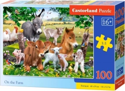 Puzzel Op de Boerderij 100 stukjes