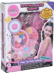 Cosmetische set met make-uppalet in lagen