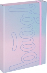 Baagl map voor schoolschriften A4 Jumbo – Lila