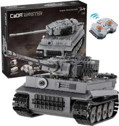 CaDA Master op afstand bestuurbare grijze Tiger RC-tank 925 onderdelen
