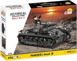 Bouwset tank Panzer I Ausf. B 1:28 – 654 onderdelen