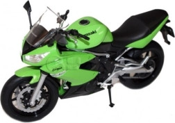 Model motorfiets Kawasaki Ninja 650R 1:10 groen