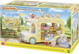 Kleurrijke bus SYLVANIAN FAMILIES – multifunctionele driedekkerbus voor figuurtjes