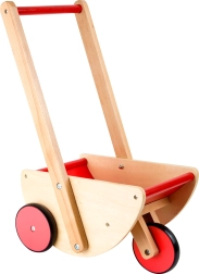 Houten poppenwagen en kar van small foot