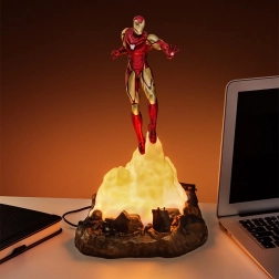 Lichtgevende Iron Man-figuur