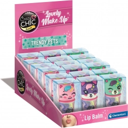 Crazy Chic lippenbalsem in de vorm van ijsje en muffin CLEMENTONI