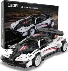 CaDA Z-Wind sportieve raceauto met pull-back-aandrijving