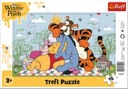 Trefl puzzel Winnie de Poeh: De avonturen van Winnie de Poeh, 15 stukjes