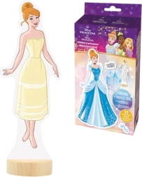 Magnetische aankleedset met kleurboek DISNEY Prinsessen