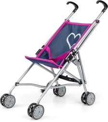 Milly Mally poppenwagen Julia Prestige Navy
