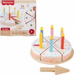 Houten verjaardagstaart Fisher-Price