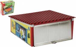 Metalen garage voor speelgoedautootjes KOVAP 15 × 16 × 13 cm