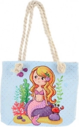 Schoudertas met zeemeerminmotief