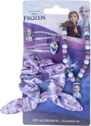 Disney Frozen kindersieraadset – haarspeldjes, elastiek en halsketting